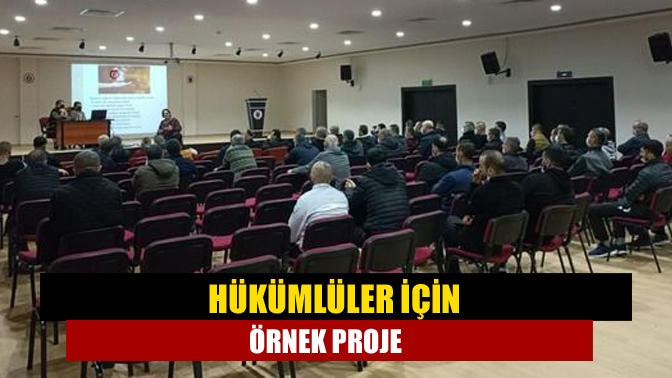 Hükümlüler için örnek proje