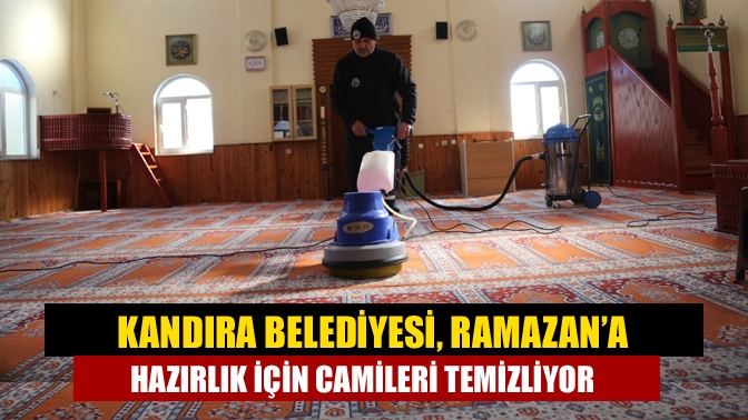 Kandıra Belediyesi, Ramazan’a Hazırlık İçin Camileri Temizliyor