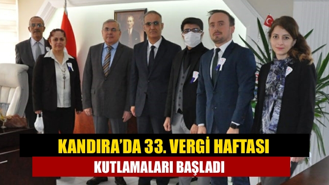 Kandıra’da 33. Vergi Haftası Kutlamaları Başladı