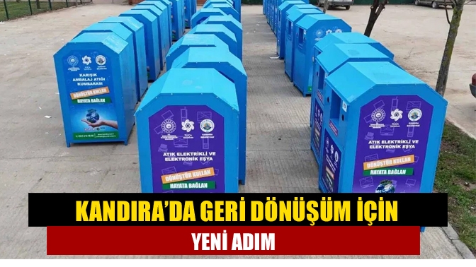 Kandıra’da Geri Dönüşüm İçin Yeni Adım