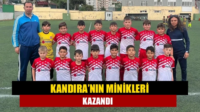 Kandıra’nın minikleri kazandı