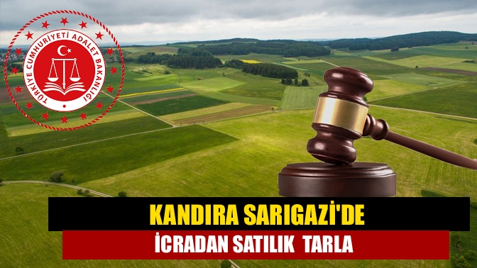 Kandıra Sarıgazide icradan satılık tarla