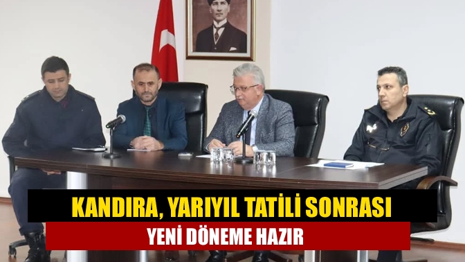 Kandıra, Yarıyıl Tatili Sonrası Yeni Döneme Hazır