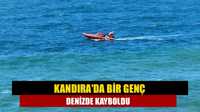 Kandıra'da bir genç denizde kayboldu