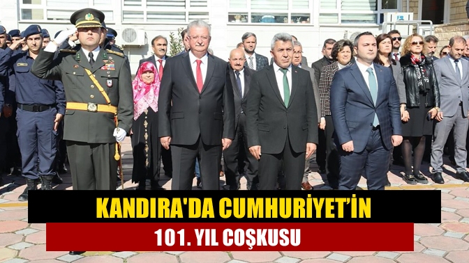 Kandırada Cumhuriyet’in 101. Yıl coşkusu