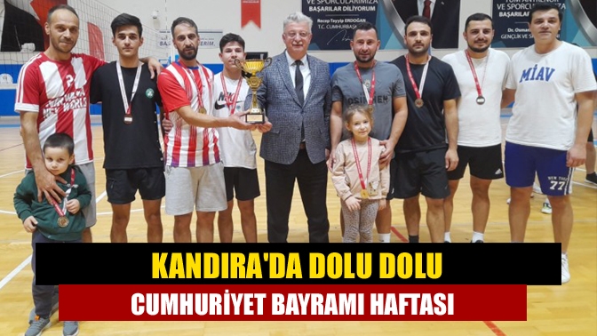 Kandırada Dolu Dolu Cumhuriyet Bayramı Haftası