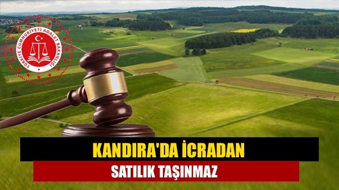 Kandırada icradan satılık taşınmaz