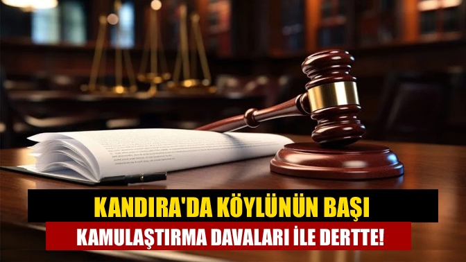 Kandıra'da Köylünün başı kamulaştırma davaları ile dertte!