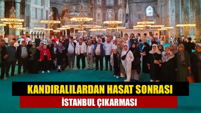 Kandıralılardan hasat sonrası İstanbul çıkarması