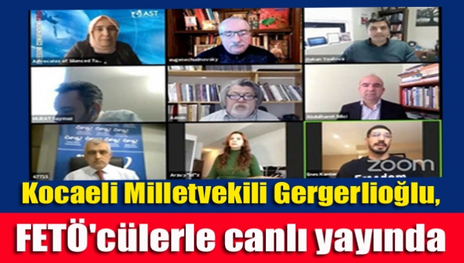 Kocaeli Milletvekili Gergerlioğlu, FETÖ'cülerle canlı yayında