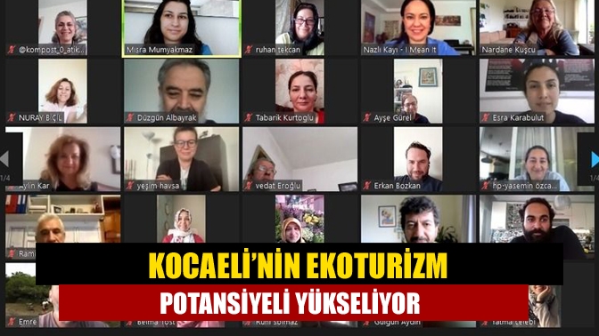 Kocaeli’nin ekoturizm potansiyeli yükseliyor