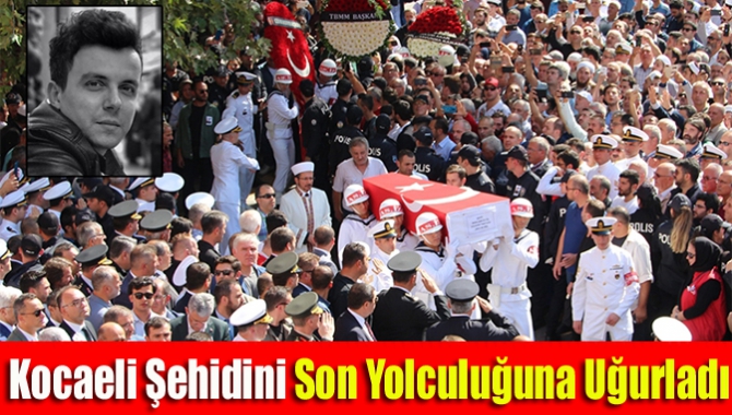 Kocaeli şehidini son yolculuğuna uğurladı