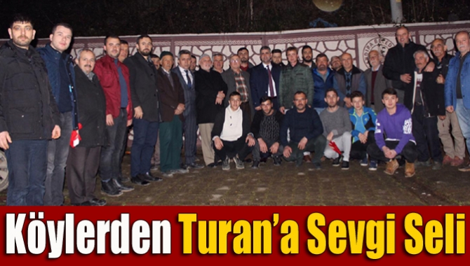 Köylerden Turan’a Sevgi Seli