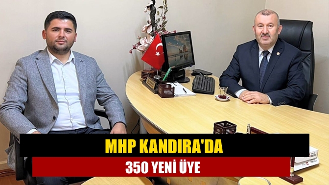 MHP Kandıra'da 350 yeni üye