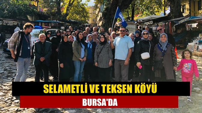 Selametli ve Teksen Köyü Bursada