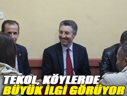 Tekol, köylerde büyük ilgi görüyor