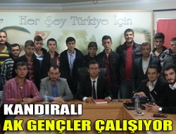 Kandıralı Ak gençler çalışıyor