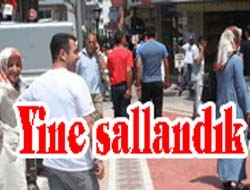 Yine sallandık