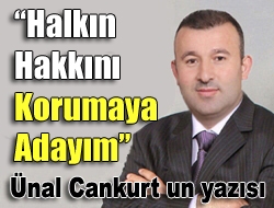 Halkın Hakkını Korumaya Adayım