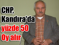 CHP, Kandıra'da yüzde 50 Oy alır