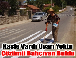 Kasis vardı uyarı yoktu çözümü bahçıvan buldu