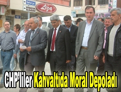 CHPliler kahvaltıda moral depoladı