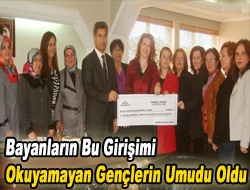 Bayanların bu girişimi okuyamayan gençlerin umudu oldu