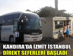 Kandıra'da İzmit İstanbul direkt seferleri başladı