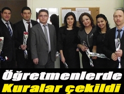 Öğretmenlerde kuralar çekildi