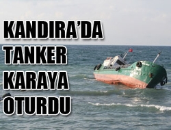 Kandıra’da tanker karaya oturdu