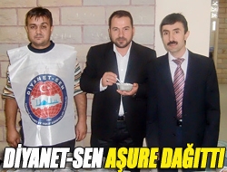 Diyanet-Sen aşure dağıttı