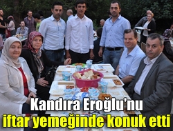 Kandıra Eroğlu'nu iftar yemeğinde konuk etti