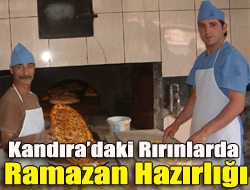 Kandıradaki fırınlarda Ramazan hazırlığı