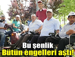 Bu şenlik bütün engelleri aştı!