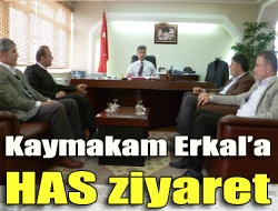 Kaymakam Erkala HAS ziyaret