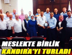 Meslekte Birlik Kandıra'yı turladı