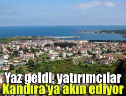 Yaz geldi, yatırımcılar Kandıraya akın ediyor