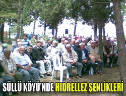 Süllü Köyünde hıdrellez şenlikleri