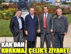 Kandan Korkmaz Çelike ziyaret