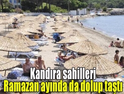 Kandıra sahilleri Ramazan ayında da dolup taştı