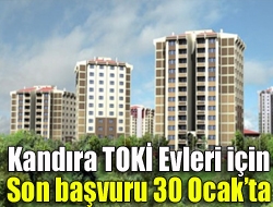 Kandıra TOKİ Evleri için son başvuru 30 Ocakta