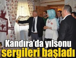 Kandırada yılsonu sergileri başladı