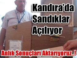 Kandıra’da Sandıklar Açılıyor