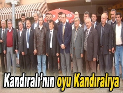 Kandıralının oyu Kandıralıya