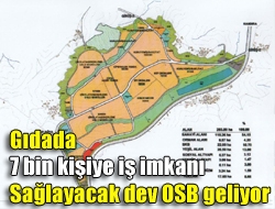 Gıdada 7 bin kişiye iş imkanı sağlayacak dev OSB geliyor