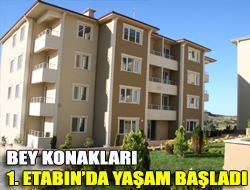 Bey Konakları 1. Etabında yaşam başladı