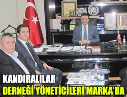 Kandıralılar Derneği yöneticileri MARKAda