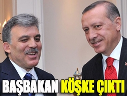 Başbakan Köşke çıktı