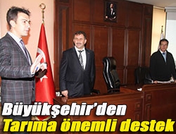 Büyükşehirden tarıma önemli destek