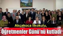 Akçakoca İlkokulu, Öğretmenler Günü’nü kutladı